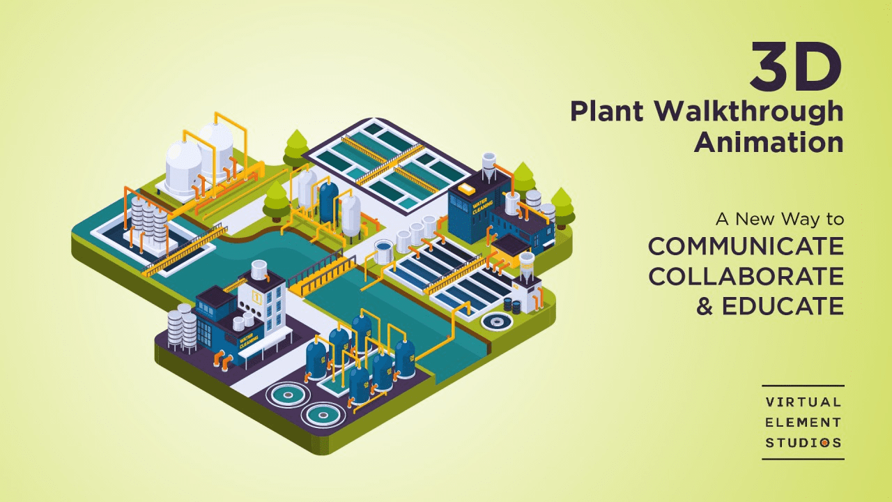 3D plant Walkthrough Animation – A New Way to Communicate, Collaborate & Educate